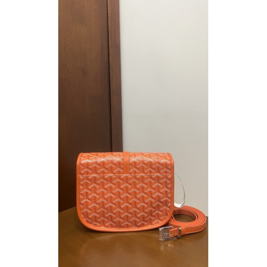 Goyard Belvedere MM Bag Shoulder Bags BELVE3 Orange